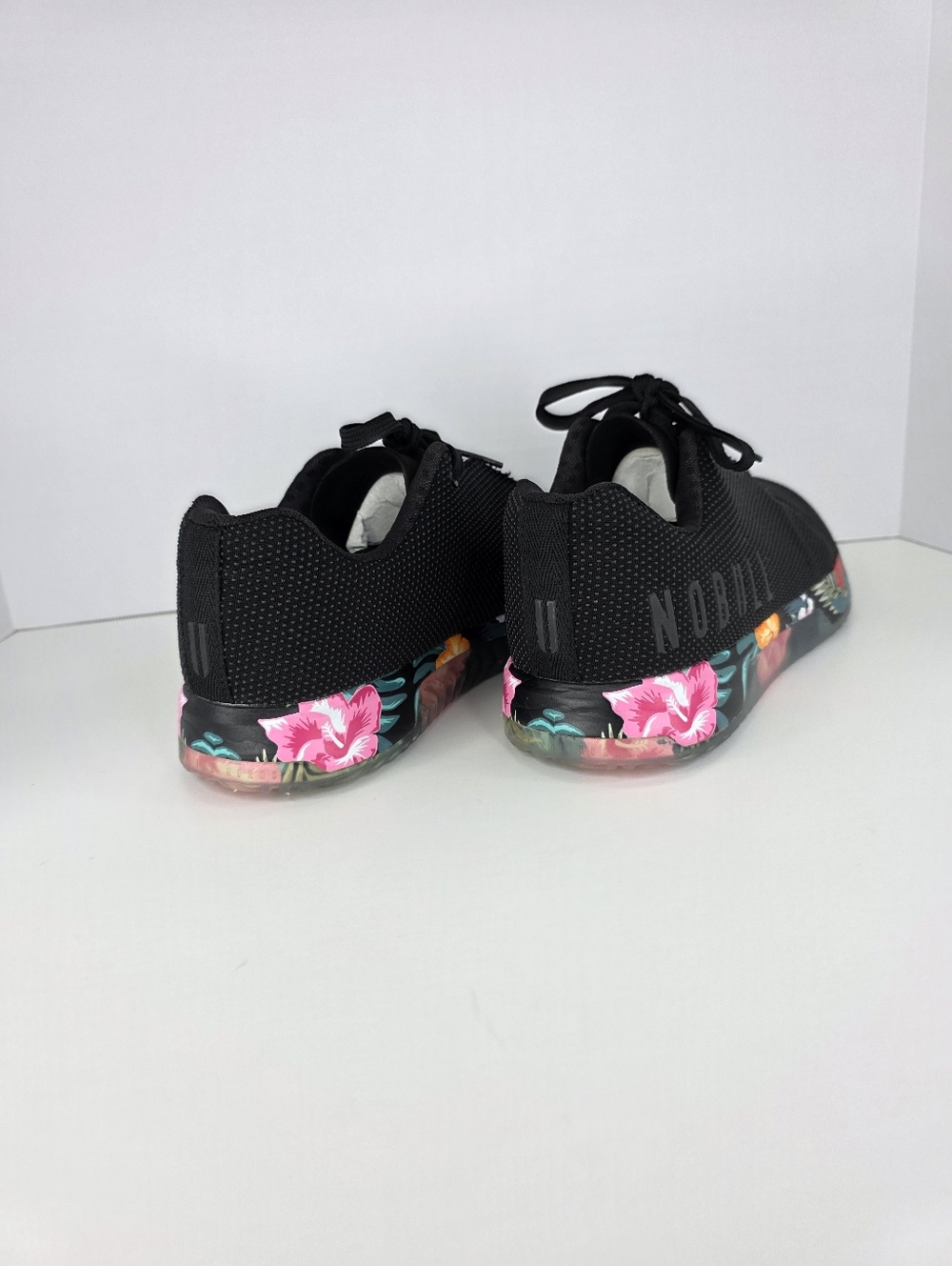 NOBULL Impact Sneaker Men's 9.5 Women's 11 Trainer SuperFabric Midnight Tropical - Picture 8 of 16